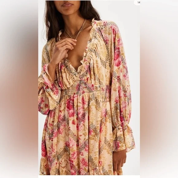 Free People Lena Midi Dress - Picture 2 of 16